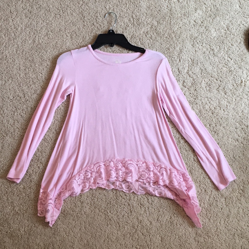 Girls Long Sleeve Dressy Shirt